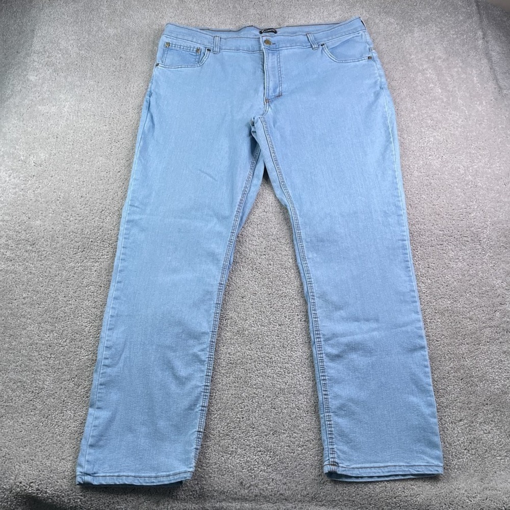 Light Blue Relaxed Fit Men’s Jeans